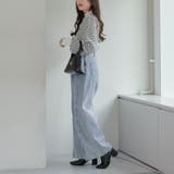 【6色展開】配色メローパワショルリブニット | RMAF　NICE CLAUP / OLIVE des OLIVE | 詳細画像52 