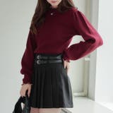 【6色展開】配色メローパワショルリブニット | RMAF　NICE CLAUP / OLIVE des OLIVE | 詳細画像6 