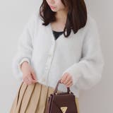 ラメフェザー色々釦カーディガン | RMAF　NICE CLAUP / OLIVE des OLIVE | 詳細画像12 