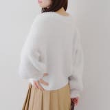 ラメフェザー色々釦カーディガン | RMAF　NICE CLAUP / OLIVE des OLIVE | 詳細画像14 