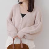 ラメフェザー色々釦カーディガン | RMAF　NICE CLAUP / OLIVE des OLIVE | 詳細画像19 