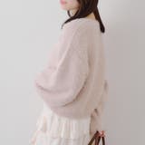 ラメフェザー色々釦カーディガン | RMAF　NICE CLAUP / OLIVE des OLIVE | 詳細画像22 
