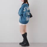 バックロゴマットモールプルオーバー | RMAF NICE CLAUP / OLIVE des OLIVE | 詳細画像6