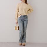 ベロアモールケーブルプルオーバー | RMAF　NICE CLAUP / OLIVE des OLIVE | 詳細画像25 