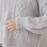 ベロアモールケーブルプルオーバー | RMAF　NICE CLAUP / OLIVE des OLIVE | 詳細画像37 