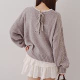 ベロアモールケーブルプルオーバー | RMAF　NICE CLAUP / OLIVE des OLIVE | 詳細画像31 