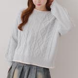 ベロアモールケーブルプルオーバー | RMAF　NICE CLAUP / OLIVE des OLIVE | 詳細画像10 