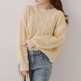 ベロアモールケーブルプルオーバー | RMAF　NICE CLAUP / OLIVE des OLIVE | 詳細画像21 