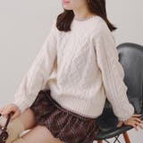 ベロアモールケーブルプルオーバー | RMAF　NICE CLAUP / OLIVE des OLIVE | 詳細画像17 