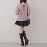 ベロアモールケーブルプルオーバー | RMAF　NICE CLAUP / OLIVE des OLIVE | 詳細画像9 