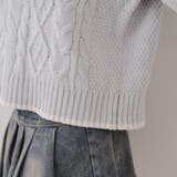 ベロアモールケーブルプルオーバー | RMAF　NICE CLAUP / OLIVE des OLIVE | 詳細画像38 