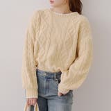 ベロアモールケーブルプルオーバー | RMAF　NICE CLAUP / OLIVE des OLIVE | 詳細画像22 