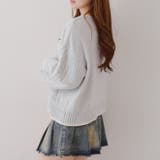 ベロアモールケーブルプルオーバー | RMAF　NICE CLAUP / OLIVE des OLIVE | 詳細画像11 