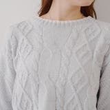 ベロアモールケーブルプルオーバー | RMAF　NICE CLAUP / OLIVE des OLIVE | 詳細画像36 