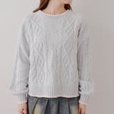 ベロアモールケーブルプルオーバー | RMAF　NICE CLAUP / OLIVE des OLIVE | 詳細画像32 