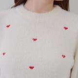 リボン・ハート刺しゅうフェザープルオーバー | RMAF　NICE CLAUP / OLIVE des OLIVE | 詳細画像40 