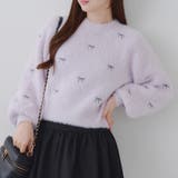 リボン・ハート刺しゅうフェザープルオーバー | RMAF　NICE CLAUP / OLIVE des OLIVE | 詳細画像14 