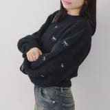 リボン刺しゅうフェザープルオーバー | RMAF　NICE CLAUP / OLIVE des OLIVE | 詳細画像27 