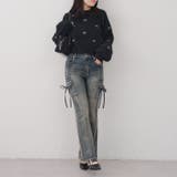 リボン刺しゅうフェザープルオーバー | RMAF　NICE CLAUP / OLIVE des OLIVE | 詳細画像28 