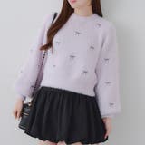 リボン・ハート刺しゅうフェザープルオーバー | RMAF　NICE CLAUP / OLIVE des OLIVE | 詳細画像13 