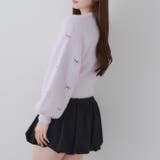 リボン・ハート刺しゅうフェザープルオーバー | RMAF　NICE CLAUP / OLIVE des OLIVE | 詳細画像16 