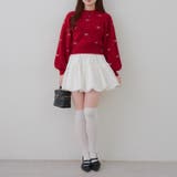 リボン・ハート刺しゅうフェザープルオーバー | RMAF　NICE CLAUP / OLIVE des OLIVE | 詳細画像32 