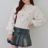 リボン・ハート刺しゅうフェザープルオーバー | RMAF　NICE CLAUP / OLIVE des OLIVE | 詳細画像35 