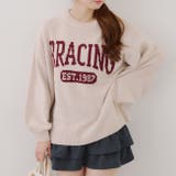 Lベージュ | 【5色展開】マットモールロゴプルオーバー | RMAF　NICE CLAUP / OLIVE des OLIVE