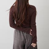 【7色展開】パール付プチハイリブニット | RMAF　NICE CLAUP / OLIVE des OLIVE | 詳細画像31 
