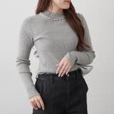 【7色展開】パール付プチハイリブニット | RMAF　NICE CLAUP / OLIVE des OLIVE | 詳細画像37 
