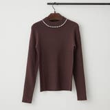 【7色展開】パール付プチハイリブニット | RMAF　NICE CLAUP / OLIVE des OLIVE | 詳細画像43 