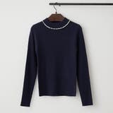 【7色展開】パール付プチハイリブニット | RMAF　NICE CLAUP / OLIVE des OLIVE | 詳細画像44 