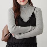 メロータートルリブニット | RMAF NICE CLAUP / OLIVE des OLIVE | 詳細画像7