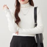 メロータートルリブニット | RMAF NICE CLAUP / OLIVE des OLIVE | 詳細画像16