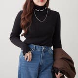 メロータートルリブニット | RMAF NICE CLAUP / OLIVE des OLIVE | 詳細画像2