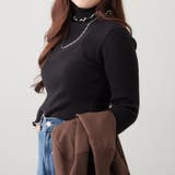 メロータートルリブニット | RMAF NICE CLAUP / OLIVE des OLIVE | 詳細画像3