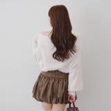 【ブローチ付き】オフショルシャギーニット | RMAF　NICE CLAUP / OLIVE des OLIVE | 詳細画像10 