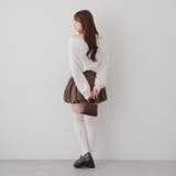 【ブローチ付き】オフショルシャギーニット | RMAF　NICE CLAUP / OLIVE des OLIVE | 詳細画像14 