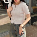 ラメフェザーダブルジップニット | RMAF　NICE CLAUP / OLIVE des OLIVE | 詳細画像15 