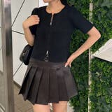 ラメフェザーダブルジップニット | RMAF　NICE CLAUP / OLIVE des OLIVE | 詳細画像19 
