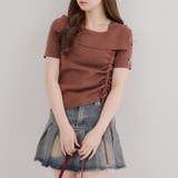 リボンドロストオフショルニット | RMAF NICE CLAUP / OLIVE des OLIVE | 詳細画像12