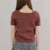 リボンドロストオフショルニット | RMAF NICE CLAUP / OLIVE des OLIVE | 詳細画像38