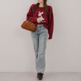 【新色追加！】こだわりの動物ニット | RMAF　NICE CLAUP / OLIVE des OLIVE | 詳細画像20 