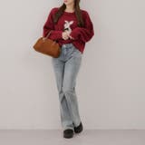 【新色追加！】こだわりの動物ニット | RMAF　NICE CLAUP / OLIVE des OLIVE | 詳細画像21 