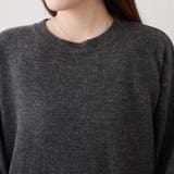 3Dフラワー付ニットチュニック | RMAF　NICE CLAUP / OLIVE des OLIVE | 詳細画像22 