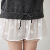 3Dフラワー付ニットチュニック | RMAF　NICE CLAUP / OLIVE des OLIVE | 詳細画像24 