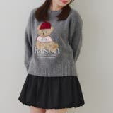 ニット帽クマプルオーバー | RMAF　NICE CLAUP / OLIVE des OLIVE | 詳細画像3 