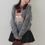 ニット帽クマプルオーバー | RMAF　NICE CLAUP / OLIVE des OLIVE | 詳細画像4 