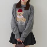 チャコール | ニット帽クマプルオーバー | RMAF　NICE CLAUP / OLIVE des OLIVE