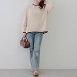 バックロゴマットモールニット | RMAF　NICE CLAUP / OLIVE des OLIVE | 詳細画像15 